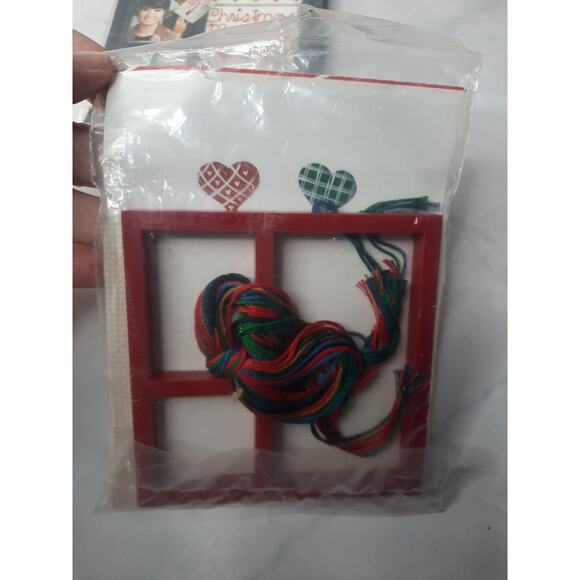 Vintage Banar Designs Easy Counted Cross Stitch Memory Boxes Christmas Lot of 3 - Picture 3 of 7